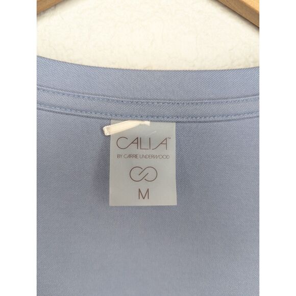 CALIA BY CARRIE UNDERWOOD T Shirt Dress Size M Modal Blue Softcore Loungewear - Picture 6 of 8